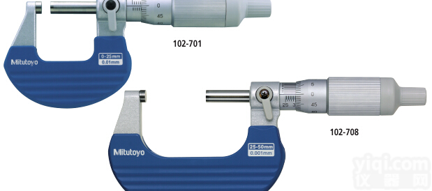 102-708日本三丰<em>棘轮</em><em>套管</em>外径<em>千分尺</em>