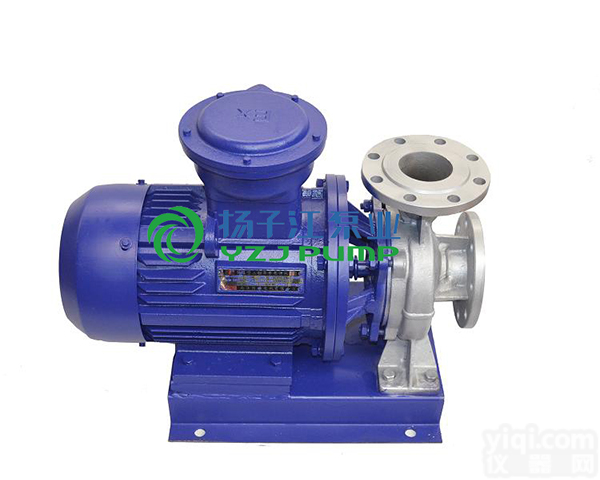 <em>化工泵</em>:ISWH防爆化工<em>不锈钢管</em>道泵|卧式<em>化工泵</em>