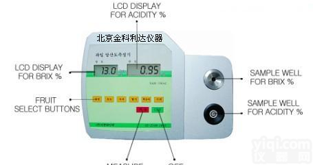 SAM-706AC韩国G-WON多功能糖<em>酸度计</em>，<em>水果</em>酸度糖度测定仪