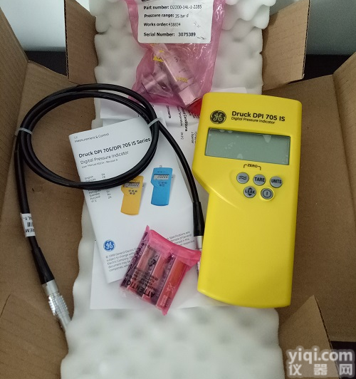 GE德鲁克DPI705 IS防爆<em>压力表</em>北京<em>现货</em>