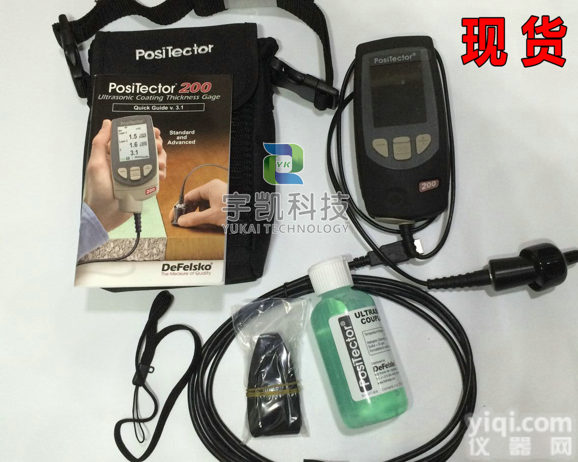 美国DeFelsko PosiTector 200C/S、200C/A<em>混凝土</em>表面涂层<em>测厚仪</em>