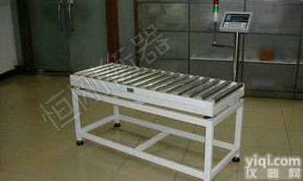 高精度流水线<em>滚筒</em>秤，<em>不干胶</em>打印<em>滚筒</em>平台秤