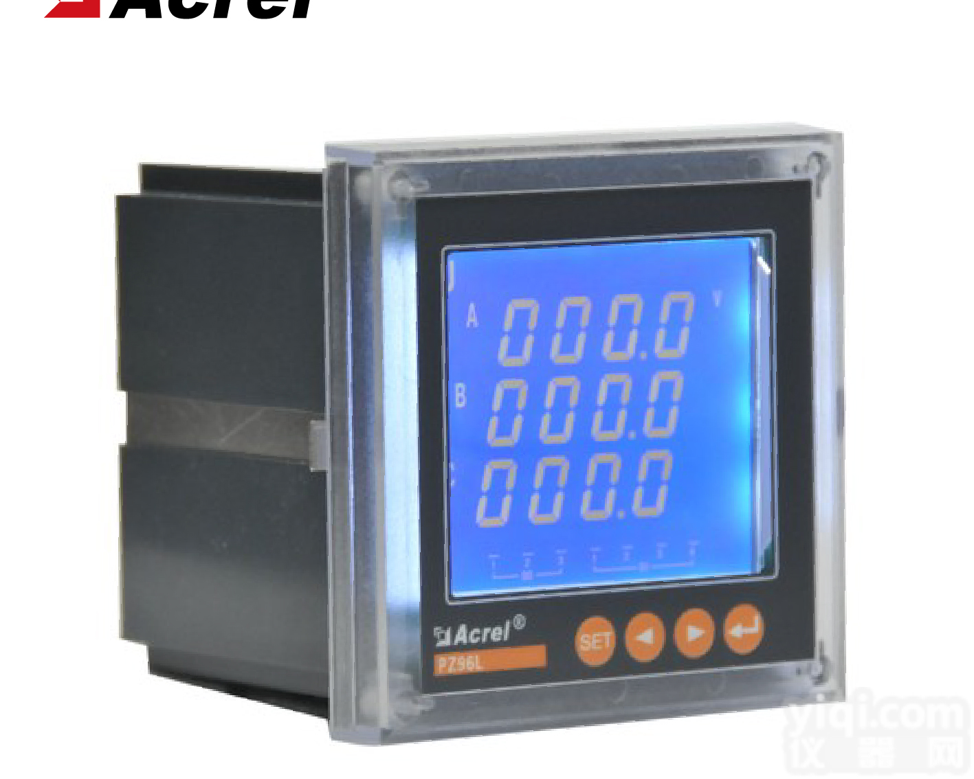 <em>安科</em>瑞三相<em>电能表</em>LCD显示交流检测仪表可编程<em>电测</em>仪表