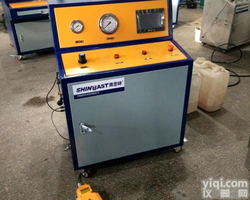 济南赛思特不锈钢管<em>水压</em>胀管机  <em>冷风机</em>水胀设备​