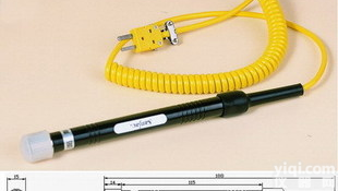 台湾<em>表面</em><em>热电偶</em>NR-81531A/B<em>表面</em>探头