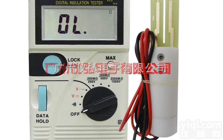 <em>台湾</em>泰玛斯YF-509数显油漆涂料导电测试仪YF509油漆电阻<em>测量表</em>