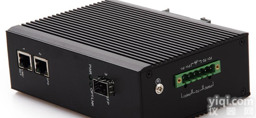 <em>汉源</em>高科<em>百兆</em>1光2电<em>工业级</em>POE光纤收发器IP40防护等级