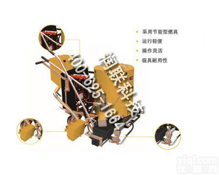 驻马店手推式<em>热熔标线</em>机 手推式<em>热熔标线</em>机GN-HPT-I的使用方法