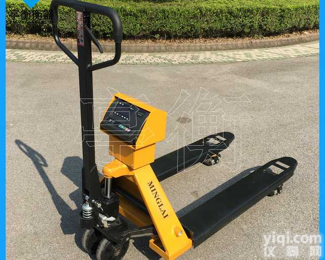 1000kg称重的<em>液压</em><em>搬运车</em>，搬运电子称