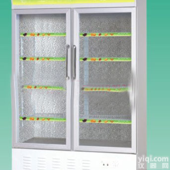 东阳双开门直冷保鲜<em>展示柜</em><em>冷藏</em>柜点菜<em>陈列柜</em> 立体点菜柜批发代理