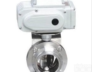 龙井<em>卫生</em>级快装<em>电动蝶阀</em> 电动pp蝶阀的具体参数