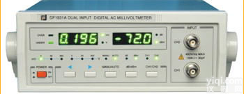 台州双通道交流数字<em>毫伏</em>表 <em>DF1931A</em>双通道交流数字<em>毫伏</em>表服务周到