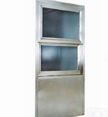 韩城全<em>不锈钢</em>双门<em>传递窗</em>型 <em>不锈钢</em>清洗篮的厂家