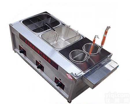 江津三缸燃气油<em>炸锅</em> <em>双缸</em>煤气油<em>炸锅</em> 总代直销