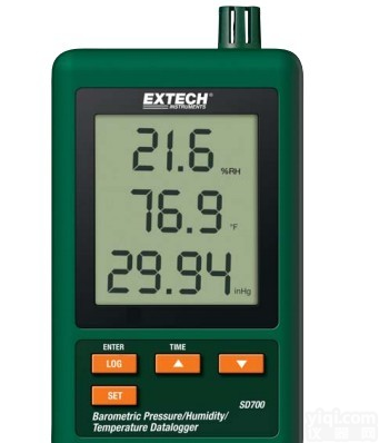 美国Extech SD700<em>温湿度</em>环境<em>大气压</em>记录仪