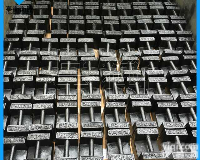 铸铁材质20kg<em>砝码</em>，M1等级<em>20KG</em>标准<em>砝码</em>