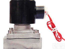新密不锈钢<em>电磁阀</em>水阀<em>气阀</em> 不锈钢<em>电磁阀</em>水阀<em>气阀</em>2W-400-40B性价比