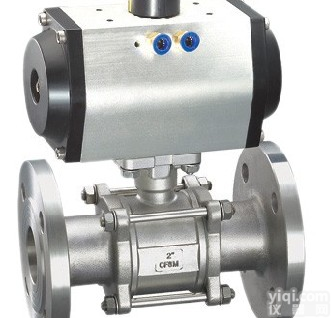 海林气动三<em>片式</em>不锈钢<em>法兰</em><em>球阀</em> 气动三<em>片式</em>不锈钢<em>法兰</em><em>球阀</em>304 DN6 DN10 DN15DN20 DN25 DN3