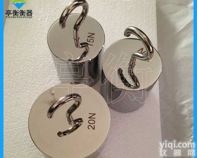牛顿<em>砝码</em>带<em>挂钩</em>，<em>10N</em>单钩<em>砝码</em>