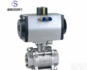Q611F气动三片式<em>不锈钢</em>球阀<em>优质</em>厂家