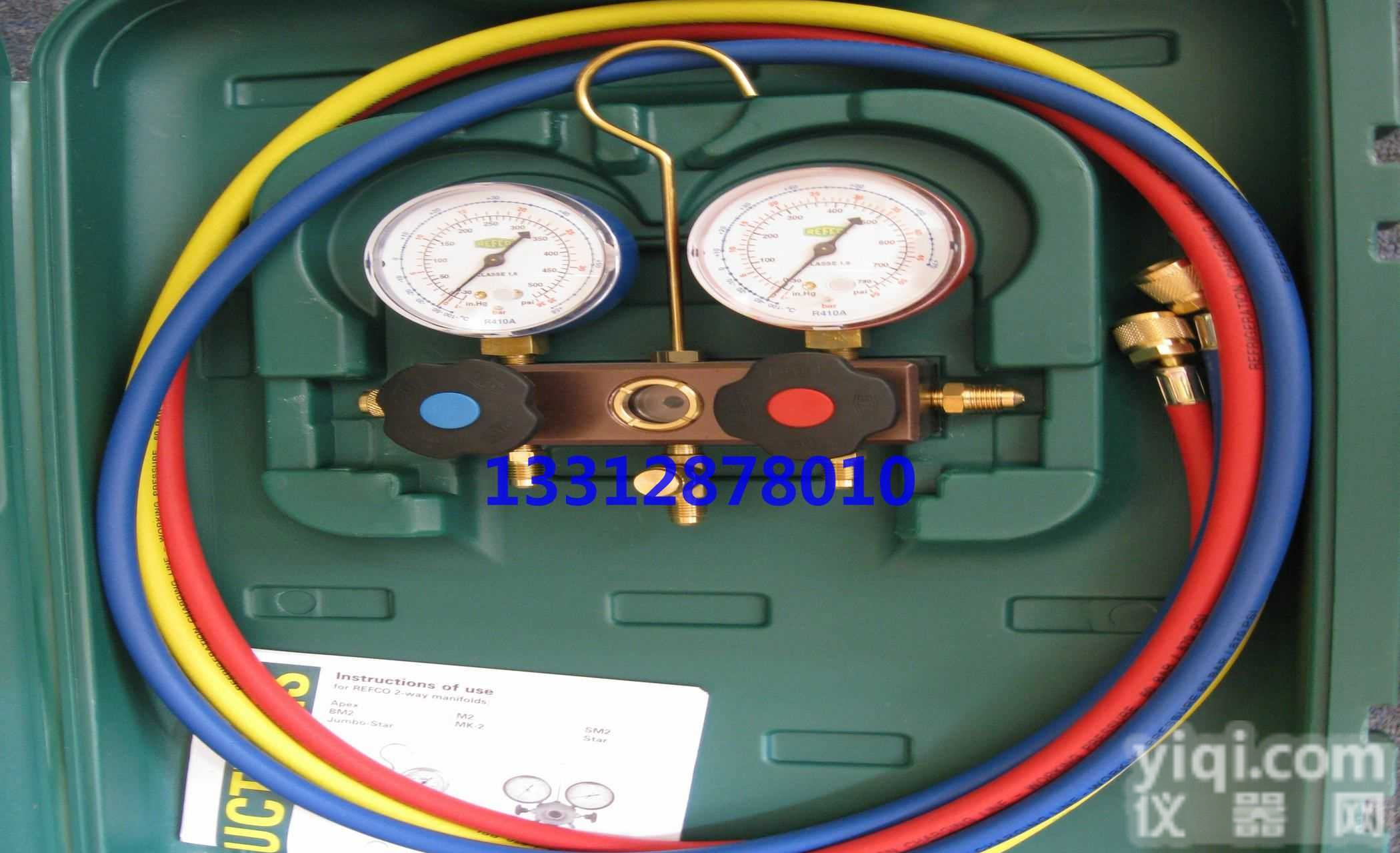 REFCO雪种表组BM2-6-DS-R22/BM2-3-DS-CLIM型<em>瑞士</em>高<em>低压</em>力加氟表组