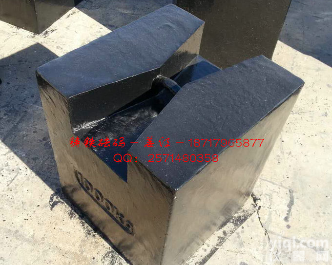 安徽（池州市）1000kg锁形<em>砝码</em>,铸铁<em>砝码</em><em>厂价直销</em>