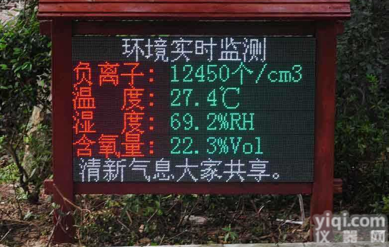 重庆负氧离子监测设备销售厂家 空气负离子<em>检测</em>仪 <em>景区</em>负氧离子监测