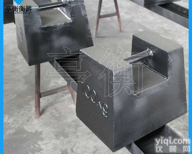 M1级100千克提手<em>砝码</em>，<em>灰口铁</em><em>砝码</em>