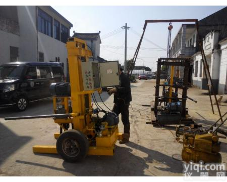 本溪小型<em>钻井机</em>打井机地源热泵钻机 汽车打井机信誉保证