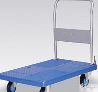 <em>沅江</em>塑料平板手推车 前四后八平板车专业<em>快速</em>