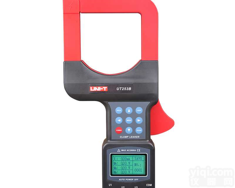 优<em>利德</em><em>UT253B</em>数字钳形漏<em>电流表</em>厂家直销