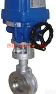 本溪防爆电动硬密封蝶阀防爆<em>电动对夹式硬密封蝶阀</em> DN200气动高温耐磨蝶阀性价比