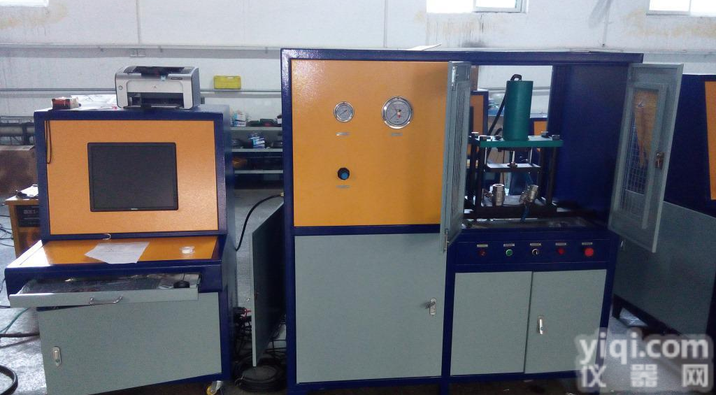 <em>铝管</em>油压爆破试验台  扁平<em>铝管</em><em>水压</em>液压强度试验机