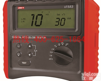 齐齐哈尔漏电保护开关测试仪 UT583 漏电保护开关测试仪的
