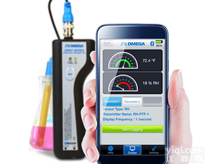 热电偶无线蓝牙<em>变送器</em> UWBT-TC-M12-CN <em>美国</em>Omega 原装进口