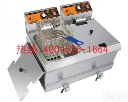 云浮型<em>双缸</em>双筛电炸炉 液化气油<em>炸锅</em>厂家直销