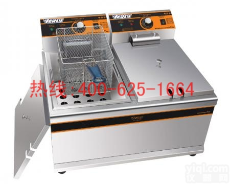温岭型<em>双缸</em>双筛电炸炉 燃气小型油<em>炸锅</em>哪家强