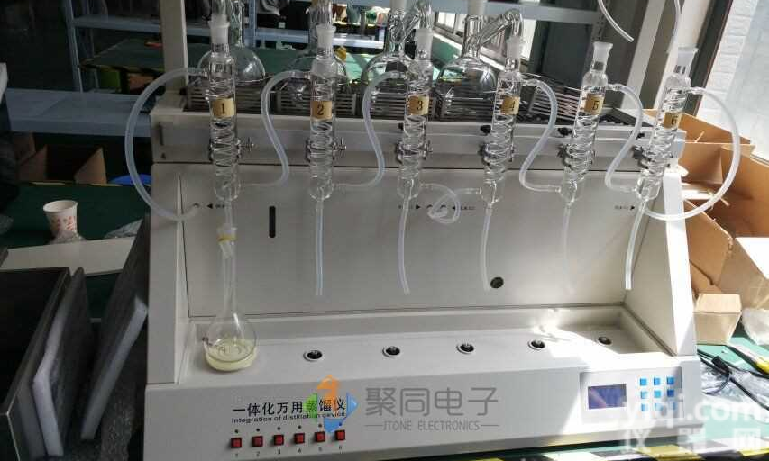 <em>广西</em>二氧化硫<em>蒸馏</em>仪JTZL-6全自动<em>蒸馏</em>装置