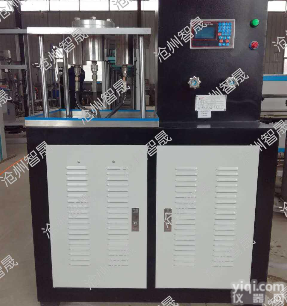 膨润土橡胶遇水膨胀止水条<em>抗水</em>压<em>试验机</em>_标准<em>抗水</em>压_试验过程