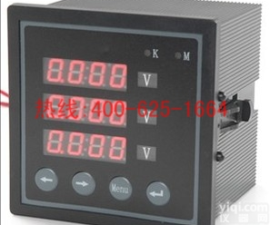 招商昭通<em>三相</em>交流<em>电压表</em>智能<em>三相</em><em>电压表</em><em>三相</em>电压测量仪 交流电压测量表价格特价批发