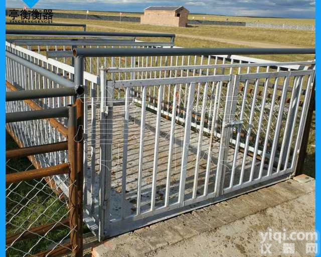 带<em>围栏</em>的<em>牲畜</em>秤，2*3米<em>牲畜</em>地磅秤