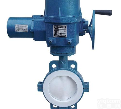 H3P0-4<em>耐腐蚀</em>专用<em>蝶阀</em> D971F46-16C全衬氟电动<em>蝶阀</em> 上海疆南<em>阀门</em>