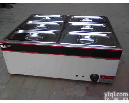 招商曲阜台式六盆电热保温汤池（深）汤菜炉 6格暖汤炉保温台 保温锅六格电热<em>保温箱</em>  六格电热汁箱   粥、牛杂等保