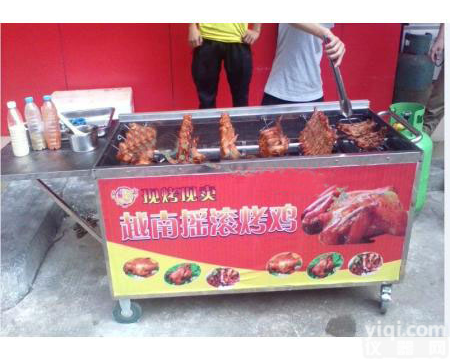 招商驻马店四排燃气<em>烤鸡</em>炉旋转式燃气<em>烤鸡</em>炉 卧式烤炉哪家比较好