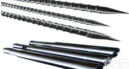 潜江射出机螺杆,单螺杆<em>挤出机</em>螺杆机筒,原装<em>现货</em>