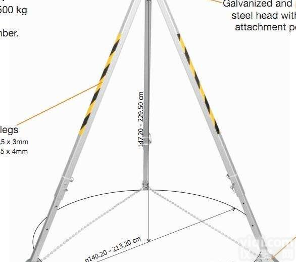 消防意大利坎普<em>救援</em><em>三脚架</em>，霍尼韦尔<em>救援</em><em>三脚架</em>