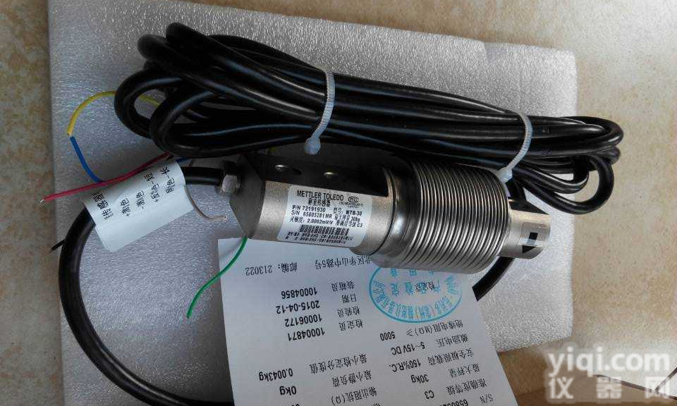 托<em>利多</em>称重<em>传感器</em>波纹管 <em>MTB</em> 10-500kg  托<em>利多</em>压力<em>传感器</em>