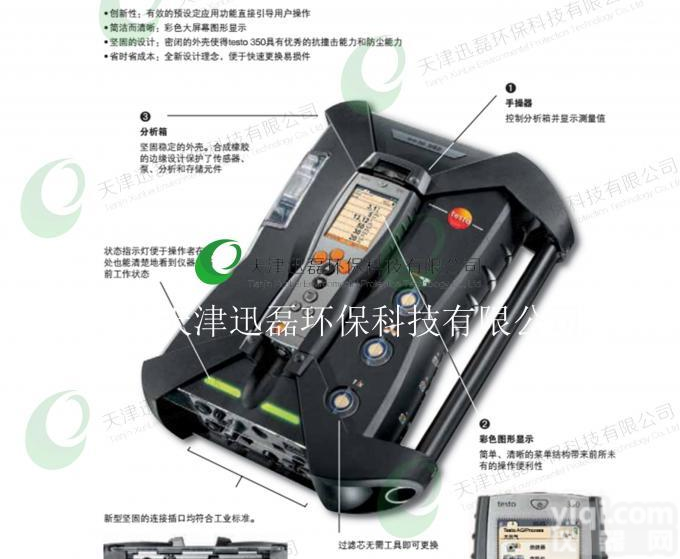 德图 testo340 <em>烟气</em><em>分析仪</em> 在线<em>监测</em>系统 <em>烟气</em>检测仪 厂家直销