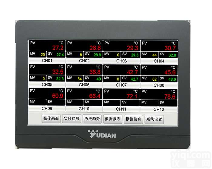 宇电AI-3190S/3190W分体式无纸<em>记录仪</em>/<em>触摸屏</em>/YUDIAN