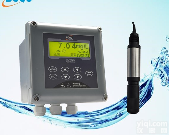 <em>荧光</em>法溶解氧分析仪，免维护光学法溶氧<em>探头</em>，在同一屏幕上可以同时显示氧浓度值、温度、时间